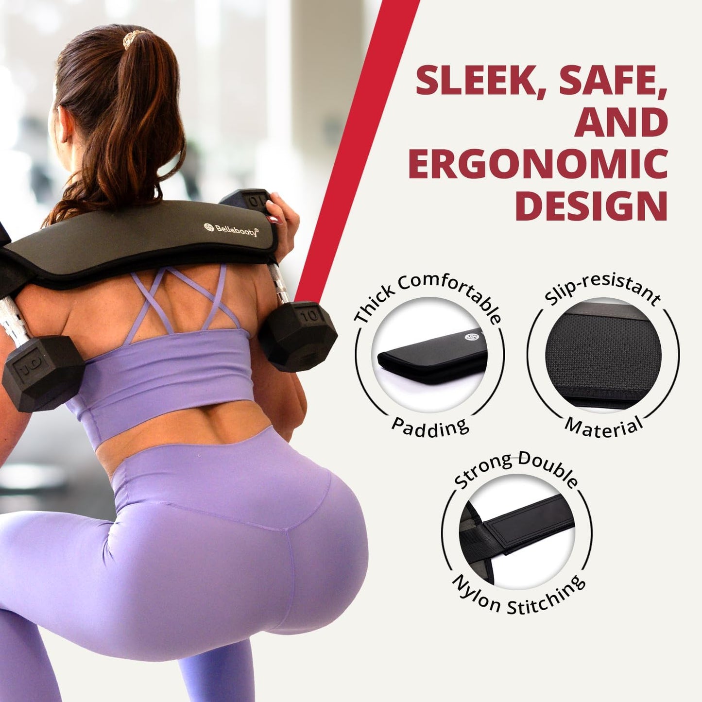 OG Belt - Exercise Hip Thrust Belt β for Dumbbells, Kettlebells, and Plates β Slip-Resistant Padding for Hip Protection β Perfect for Gym, Home, and On-The-Go Workouts