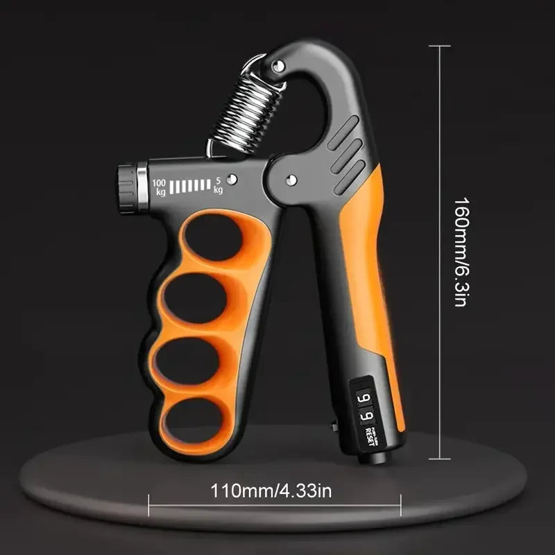 11-330 Lbs Hand Grip Strength Booster Resistance Finger Enhancer Trainer Adjustable Exercise Strengthening Finger Pinch Expander