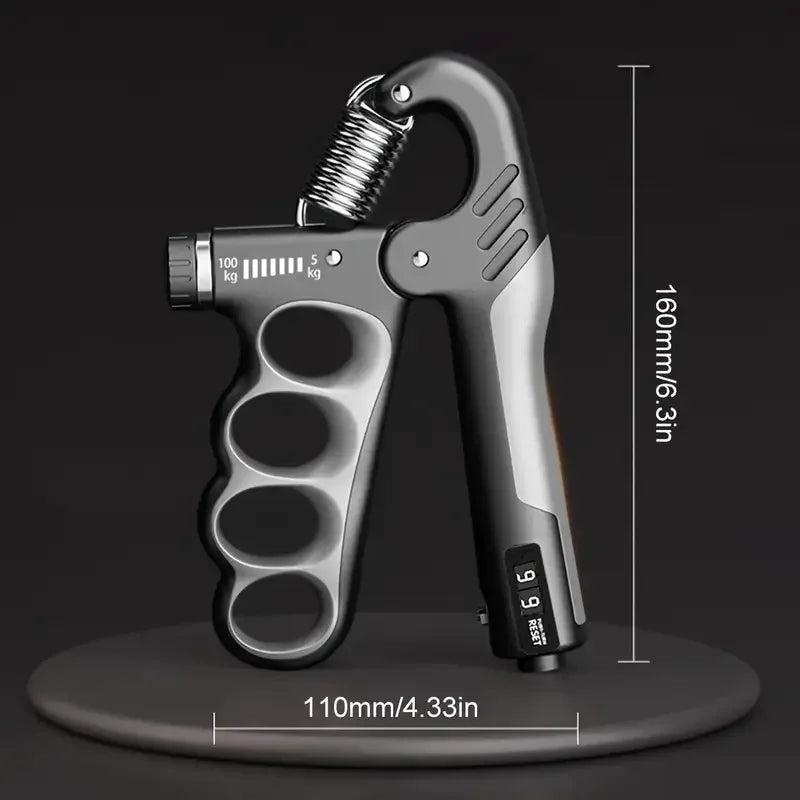 11-330 Lbs Hand Grip Strength Booster Resistance Finger Enhancer Trainer Adjustable Exercise Strengthening Finger Pinch Expander