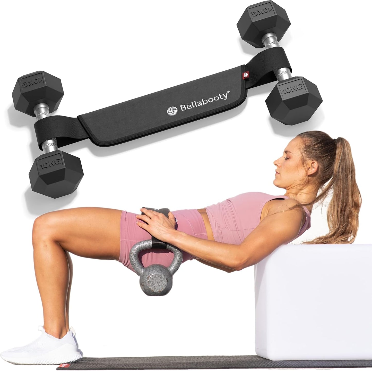 OG Belt -  Exercise Hip Thrust Belt – for Dumbbells, Kettlebells, and Plates – Slip-Resistant Padding for Hip Protection – Perfect for Gym, Home, and On-The-Go Workouts
