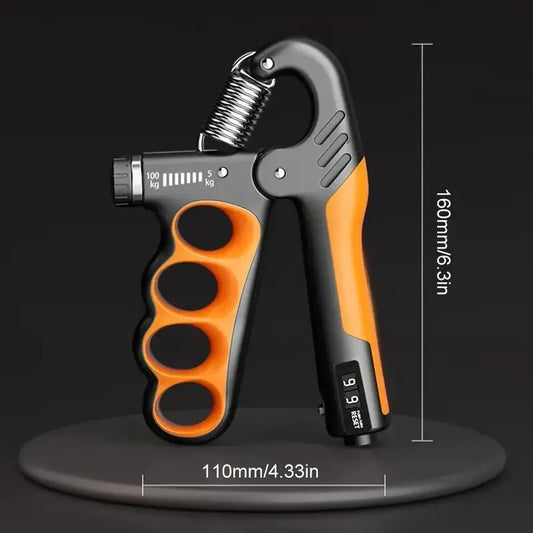 11-330 Lbs Hand Grip Strength Booster Resistance Finger Enhancer Trainer Adjustable Exercise Strengthening Finger Pinch Expander